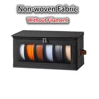Dustproof 3D Printing Filament Storage Box Visible Can Hold 6 Rolls of Filament Foldable Storage Bag Moisture-proof