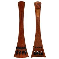 IRIN 4/4 Cello Tailpiece Mahogany Tailpiece String Plate With 4 Fine Tuners High Quality String Instrument Parts & Accessories