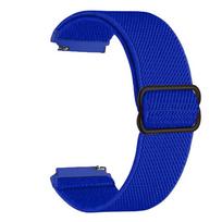 20/22mm Nylon Strap For Redmi Watch 5 Lite-Active/Oneplus Watch 4-3-2-2R Braided Bracelet For Amazfit Active 3-2-Max-Balance 2-1 For width 22mm karališkos mėlynos spalvos