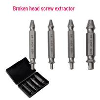 Dual Headed Screw and Bolt Extractor for Damaged or Broken Wires and Screws OPP Bag Set #1-#4 (S2 Original)