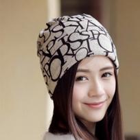FAITOLAGI 3 Wear Ways Megztos Beanie Hat Šalikas Moterų mados Minkštas žiemos pavasario Beanie skara kepurė