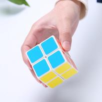 2x2x2 stebuklingo kubo dėlionės greitis Pagrindiniai kubeliai Magico Kids Rubiko kubas vaikams mokomieji žaislai nuosavas faktas balta