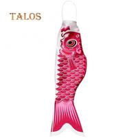 100/70/55/40 cm japonų koinobori karpių srautų vėliava Vaikų dienos vėjo kojinės 40cm rožinė raudona spalva