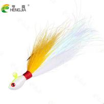 14 g Jig Head Bucktail žvejybos masalas Elnias Plaukai Sausas Upėtakis Muselinės žūklės masalai Ešerinės upėtakio Minkštas masalas Žvejybos masalas Jūrinės žūklės prekės