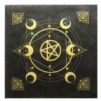 Taro korta Speciali staltiesė stalo žaidimas Fortūna Astrologija Aksomo kortų padėklas Pentagramos būrimas altoriaus užtiesalas 5