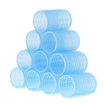 Plaukų voleliai „Self Grip Salon“ Kirpyklų suktukai „Pasidaryk pats“ garbanojimo įrankis 10 pak. 48mm rožinė