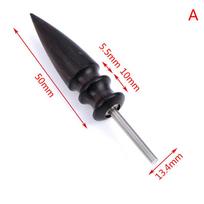 Leather Edge Polishing Slicker Flat/Smail Head Sandalwood Leathers Diy Tool