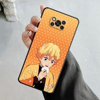 Dėklas, skirtas Xiaomi Poco X3 Nfc X4pro M3 C40, skirtas Mi 12 11 10 10t 8 Note10 Lite 11ultra 11t Pro F1 animacinių filmų Anime Demon Slayer Nezuko For Mi Note 10 Lite