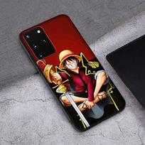 Anime One Piece minkštas dėklas, skirtas Samsung Galaxy Note 20 Ultra A01 EU A11 A21 A21S A41 M11 M30S M21 M31 M31S dangtelis Samsung A01 EU brown