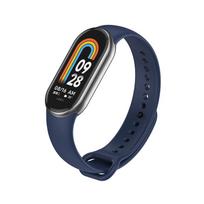 Silikoninis dirželis skirtas Xiaomi Mi Band 8 Correa Sport apyrankei Miband8 NFC išmaniajai apyrankei Pulseira pakeičiamiesiems MiBand 8 priedams For Xiaomi Mi Band 8