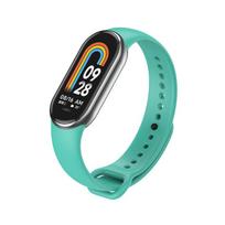Silikoninis dirželis skirtas Xiaomi Mi Band 8 Correa Sport apyrankei Miband8 NFC išmaniajai apyrankei Pulseira pakeičiamiesiems MiBand 8 priedams For Xiaomi Mi Band 8