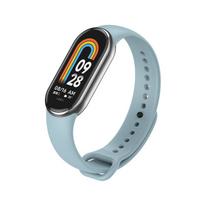 Silikoninis dirželis skirtas Xiaomi Mi Band 8 Correa Sport apyrankei Miband8 NFC išmaniajai apyrankei Pulseira pakeičiamiesiems MiBand 8 priedams For Xiaomi Mi Band 8