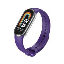 Silikoninis dirželis skirtas Xiaomi Mi Band 8 Correa Sport apyrankei Miband8 NFC išmaniajai apyrankei Pulseira pakeičiamiesiems MiBand 8 priedams For Xiaomi Mi Band 8