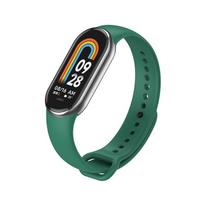 Silikoninis dirželis skirtas Xiaomi Mi Band 8 Correa Sport apyrankei Miband8 NFC išmaniajai apyrankei Pulseira pakeičiamiesiems MiBand 8 priedams For Xiaomi Mi Band 8