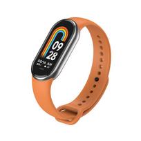 Silikoninis dirželis skirtas Xiaomi Mi Band 8 Correa Sport apyrankei Miband8 NFC išmaniajai apyrankei Pulseira pakeičiamiesiems MiBand 8 priedams For Xiaomi Mi Band 8