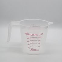 250/500/600/1000ml plastikinis matavimo puodelis ąsotis pilamas snapelio paviršius virtuvės įrankis tiekia kokybišką puodelį su graduotos kokybės virtuve-40 250ML white