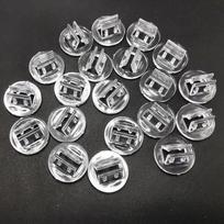 10 vienetų 20 mm plastikinių kortelių stovas unikalus skaidrus fiksuotas popierinių stalo žaidimų kortelių atramas