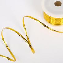 91 metrų saldainių spalvos Twist Tie Wire Dovanų pakuotės Virvės viela, skirta Cake Pops Sandarinimas violončelei maišeliai Ledinukų dovanų pakuotė auksas