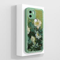 „Xiaomi Redmi A1+ A2+ Plus“ dėklui, galinis dangtelis, madingas avokadas, matinis, minkštas skystas silikonas, atsparus smūgiams kvadratinis telefono krepšys, apsauginis korpusas, buferis Redmi A1/A2