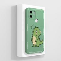 „Xiaomi Redmi A1+ A2+ Plus“ dėklui, galinis dangtelis, madingas avokadas, matinis, minkštas skystas silikonas, atsparus smūgiams kvadratinis telefono krepšys, apsauginis korpusas, buferis Redmi A1+/A2+