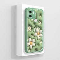 „Xiaomi Redmi A1+ A2+ Plus“ dėklui, galinis dangtelis, madingas avokadas, matinis, minkštas skystas silikonas, atsparus smūgiams kvadratinis telefono krepšys, apsauginis korpusas, buferis Redmi A1+/A2+