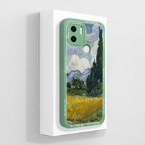 „Xiaomi Redmi A1+ A2+ Plus“ dėklui, galinis dangtelis, madingas avokadas, matinis, minkštas skystas silikonas, atsparus smūgiams kvadratinis telefono krepšys, apsauginis korpusas, buferis Redmi A1+/A2+