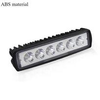 6 LED ABS automobilių LED darbo žibintas DRL prožektorius, didelis ryškus, vandeniui atsparus visureigio visureigio priekiniai žibintai vairavimo lempa juoda