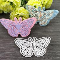 Butterfly metalo pjovimo štampėlių trafaretai, skirti „pasidaryk pats“ iškarpų albumui Dekoratyvinis įspaudimas Rankų darbo pjovimo šablonas dies