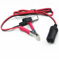 Universalus 12 V automobilio akumuliatoriaus gnybtas prie moteriško lizdo adapterio, skirto transporto priemonių stovyklavimo akumuliatoriaus siurblio maitinimo adapterio skirstytuvui