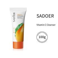 100g Rožių Vaisių Skonio Veido Prausiklis Drėkinantis, Maitinantis, Gilus ir Švelnus Veido Prausiklis Vitamin C