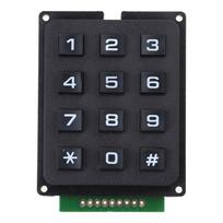 3x4 Matricos Masyvas 12 Mygtukų Klaviatūros Modulis 12 Klavišų MCU Membraninė Mygtukų Klaviatūra Elektrinis Rinkinys