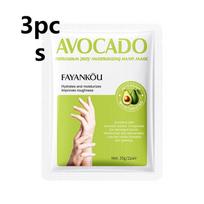 Drėkinamoji rankų kaukė su avokadu vazelinu Drėkinanti rankų kaukė 35g/2pair*3pcs