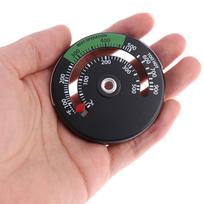 Magnetinis židinio krosnelės termometras židinio temperatūros monitorius black