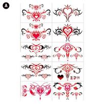10/20 vnt. Tatoo Seksas Vandeniui atsparios Laikinos tatuiruotės Gimda Netikros tatuiruotės Lipdukai