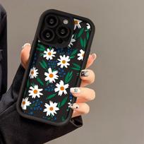 Telefono dėklas, skirtas iPhone 16 13 11 Pro Max iPhone 11 13 16 Samsung S24 Ultra Samsung A54 Redmi note 12 11 Infinix Case iPhone 7&8 juoda