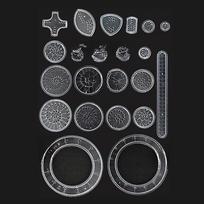 22 vnt./rinkinys Spirografo liniuotės rinkinys Geometrinė liniuotė Matematinė ruletė Piešimo įrankiai Mokymasis Piešimas Dėlionės žaislai Spirografo meno įrankis 22Pcs