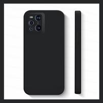 „Oppo Find X3 Pro Case“ „Oppo Find X3 X5 X6 Pro X3 X5 Lite Cover“ TPU skysto silikono smūgiams atsparus apsauginis telefono dėklas Find X3 juoda
