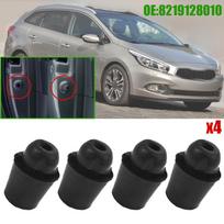 4x Automobilio durų buferis Stabdymo guminis apsaugas Garso izoliacija KIA Ceed ED JD 2006 2007 2008 2009 2010 2011- 2018 Ceed SW gray