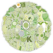 10/50 vnt. „Smiski“ lipdukai Mieli „Smiski“ vandeniui atsparūs „pasidaryk pats“ lipdukų rinkiniai, skirti nešiojamiesiems kompiuteriams, užrašų knygelės dienoraščio lipdukai 10pcs