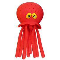 „Octopus Squishy“ žaislų rinkinys vaikams – puikiai tinka vonioje, baseine, paplūdimyje; Puikiai tinka poilsiui ir žaidimui raudona