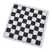 PU Odos Šachmatų Lenta 24x23.6cm Atspari Plyšimams Plaunama Nešiojama Tarptautinių Šachmatų Pelės Kilimėlis