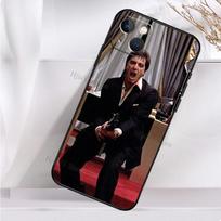 „Scarface“ Al Pacino ir Tony Montana dėklas, skirtas „iPhone 13 12 11 14 Pro XS Max X XR 7 8 Plus SE2 12 13 Mini“ galiniam dangteliui iPhone 7