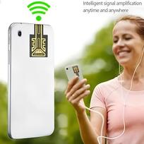 1 vnt. Universalus mobiliojo telefono signalo stiprinimo lipdukas, stiprintuvo antena, telefono signalo stiprintuvai