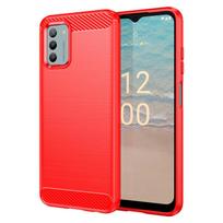 Dėklas Nokia G22 Dėklas Nokia G22 4G 6,5 colio smūgiams atsparus minkštas silikoninis TPU apsauginis rėmelis Nokia G22 Coque For Nokia G22 raudona