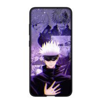 Telefono dėklas Samsung Galaxy S25 S24 S23 iPhone 16 15 Xiaomi Redmi Note 14 13 12 16E X 11 Pro Max Moto Huawei Poster Gojo Satoru Jujutsu Kaisen Viršelis for Redmi Note 9 aero