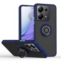 Rotatable bracket case for POCO M6 Pro F5 Pro POCO C65 X5 Pro M5 F4 X4 GT X4 Pro M4 Pro F3 X3 GT M3 X3 NFC Ring Car Holder Cover For POCO X3 NFC tamsiai mėlyna spalva