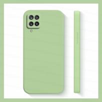Dėklas Samsung Galaxy A12 Samsung A12 A13 A14 A23 A33 A53 A54 A03 A04E Dangtelis Skystas Silikonas Smūgiams Atsparus Galinis Dangtelis Samsung A12 A12 žalia