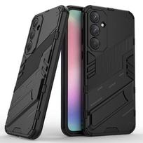 Samsung Galaxy A15 A24 A25 A35 A55 5G Global atsparus smūgiams šarvuotas telefono dėklas apsauga nuo kritimo apsauginis galinis dangtelis Coque dėklas su atrama For A15 5G juoda