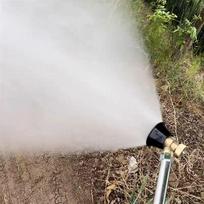 Aukšto slėgio pesticidų purkštuvo antgalis Reguliuojamas varinis vandens išleidimo antgalis gėlių žolei purkšti