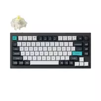Klaviatūra Keychron Q1 Max (Balta/Juoda) - Gateron Jupiter Banana Switches